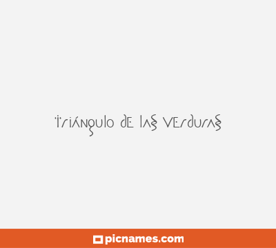 Triángulo de las Verduras